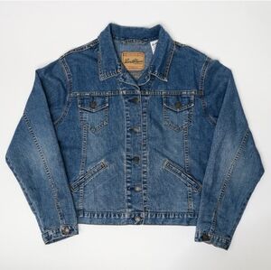 LEVI STRAUSS Vintage Signature Series Blue Denim Jacket 4/6 EUC